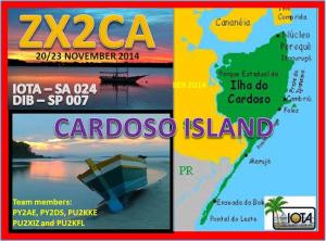 Expedição à Ilha do Cardoso, IOTA SA-024