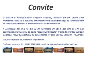 2º Encontro de Dxistas e Radioamadores de Pernambuco