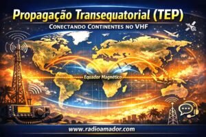 Propagação Transequatorial (TEP): O Fenômeno que Conecta Continentes no VHF