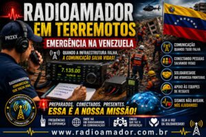 Terremoto na Venezuela: Solicitação para manter frequência livre